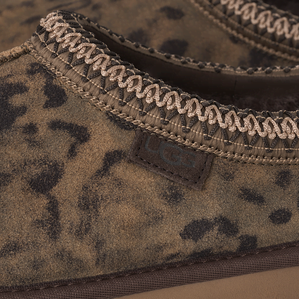Women's Suede Slipper - Cheetah Print