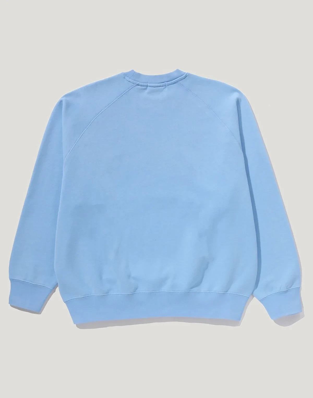 Men's Washed Graphic Crewneck Sweatshirt - Blue