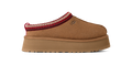 Women's Suede Platform Slipper - Bronze