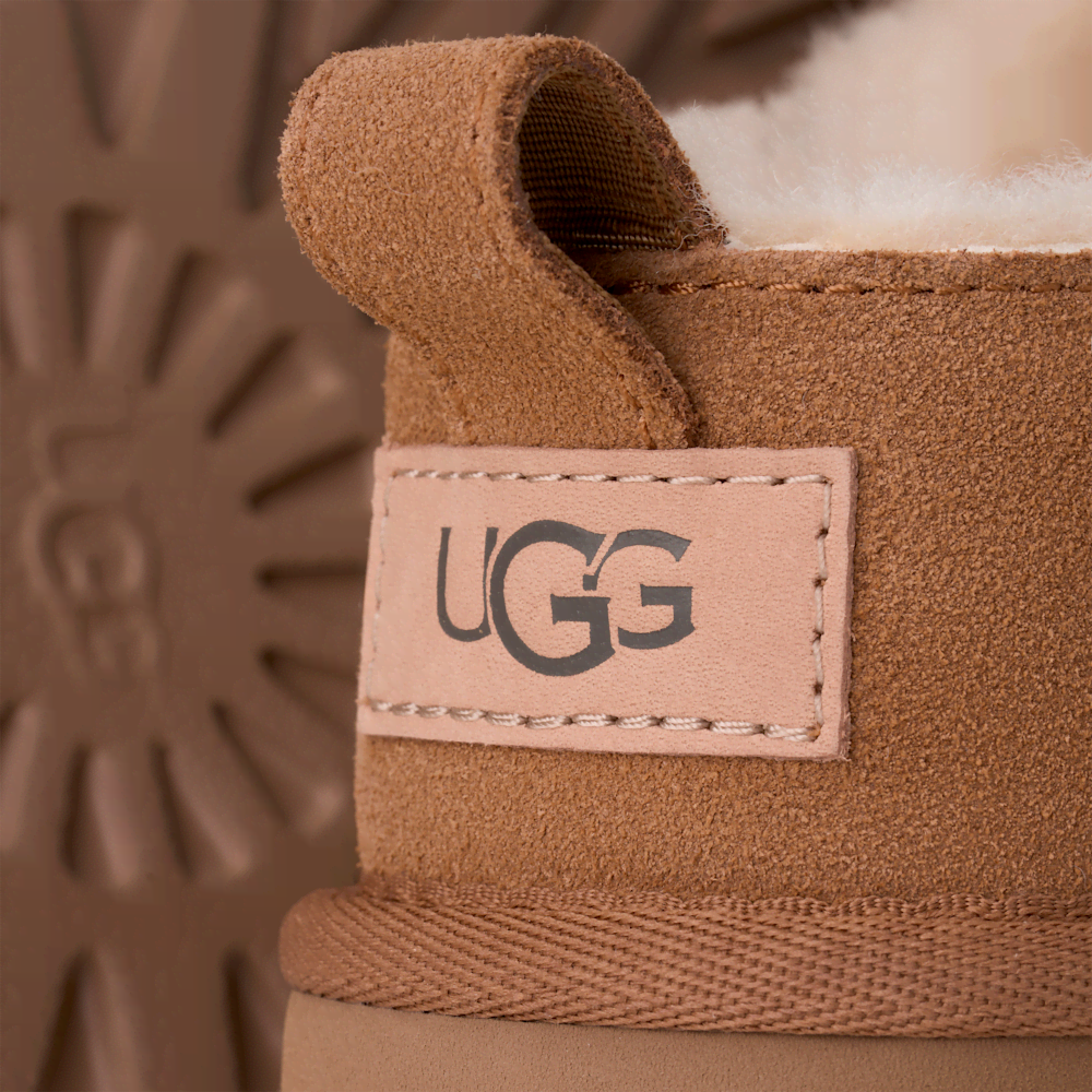 Women's Suede Micro Boot - Sand