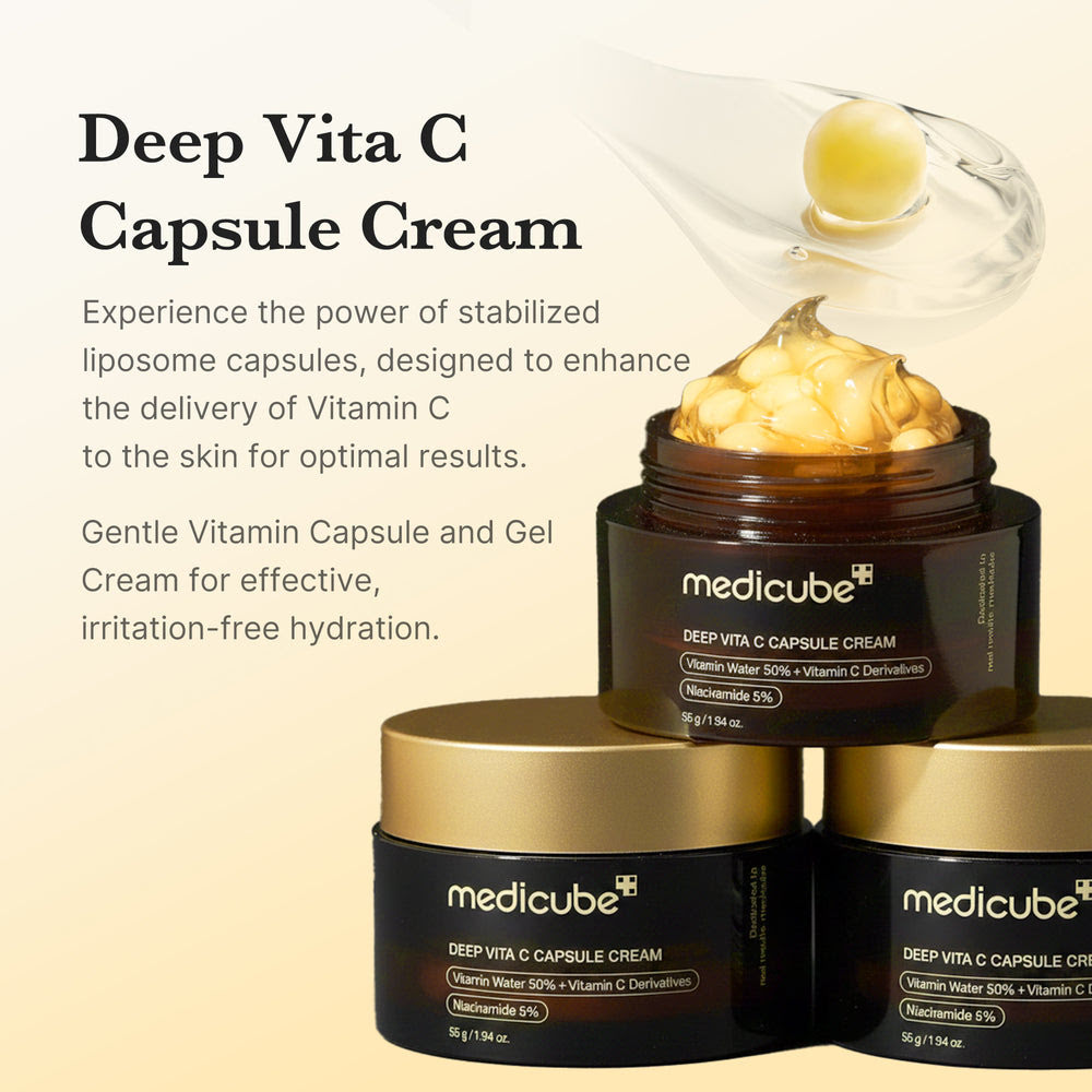 Black Facial Device & Four-Piece Skincare Set