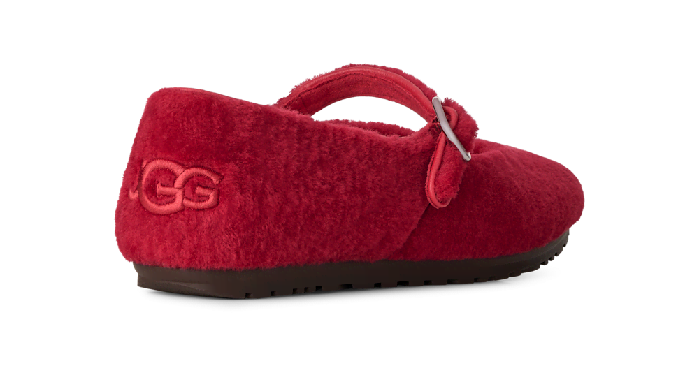 Women's Merino Strap Ballet Flat - Beachwood