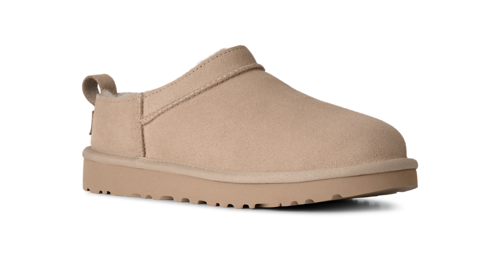 Women's Suede Micro Boot - Sand