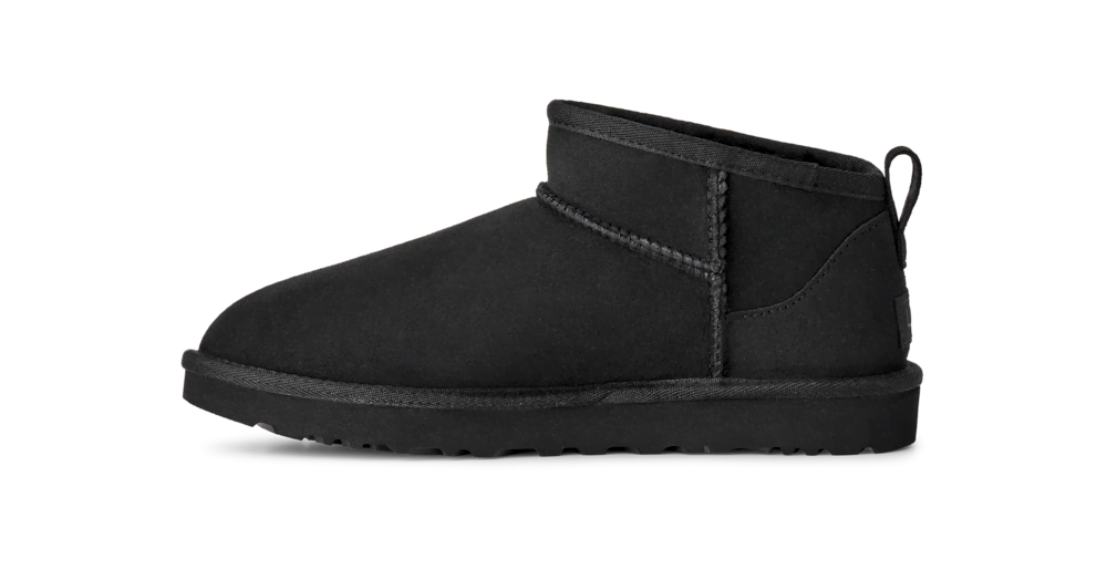 Women's Ultra-Short Sheepskin Boot - Grey