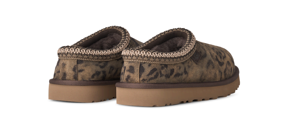 Women's Suede Slipper - Cheetah Print