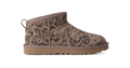 Women's Suede Mini Boot - Cheetah Print
