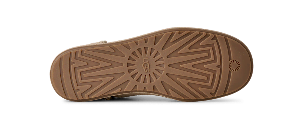 Women's Leather Lace-Up Boot - Sand