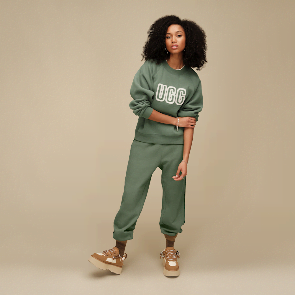 Women's Relaxed Mid-Rise Sweatpants - Green