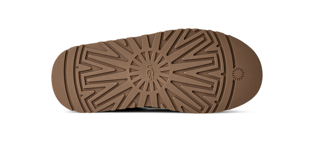 Women's Suede Platform Slipper - Bronze