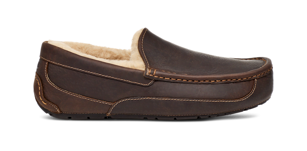 Men's Leather Indoor Outdoor Slipper