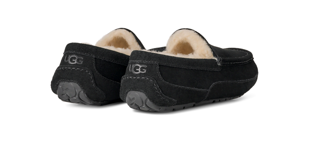 Men's Suede Indoor Outdoor Slipper - Grey
