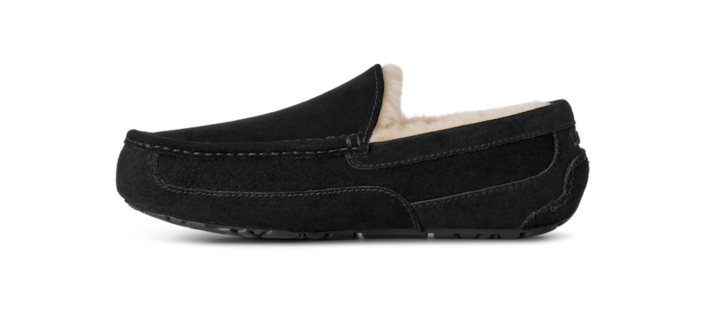 Men's Suede Indoor Outdoor Slipper - Grey