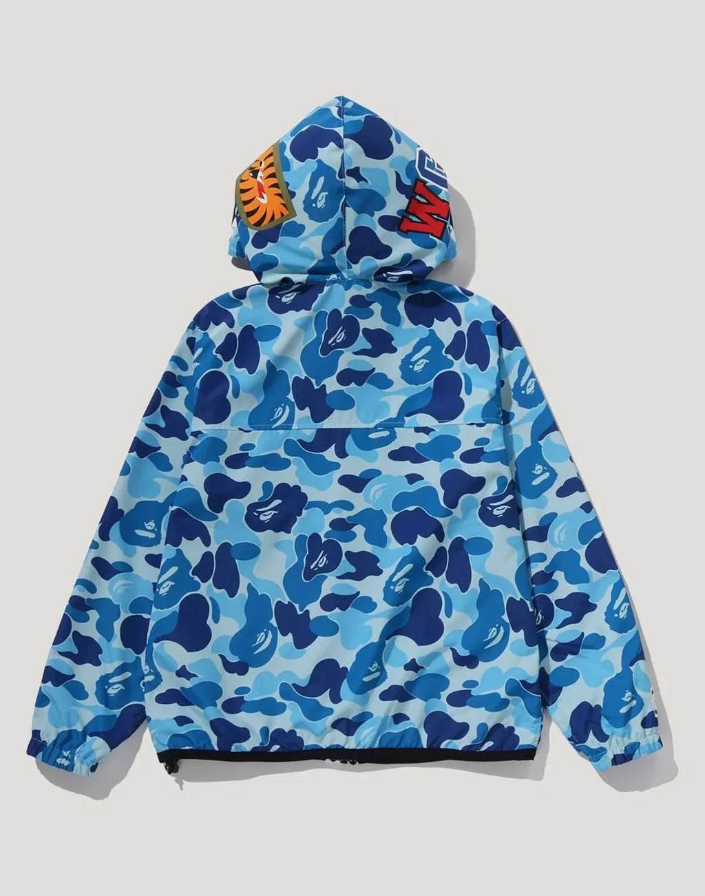 Women's Graphic Hoodie Jacket - Blue