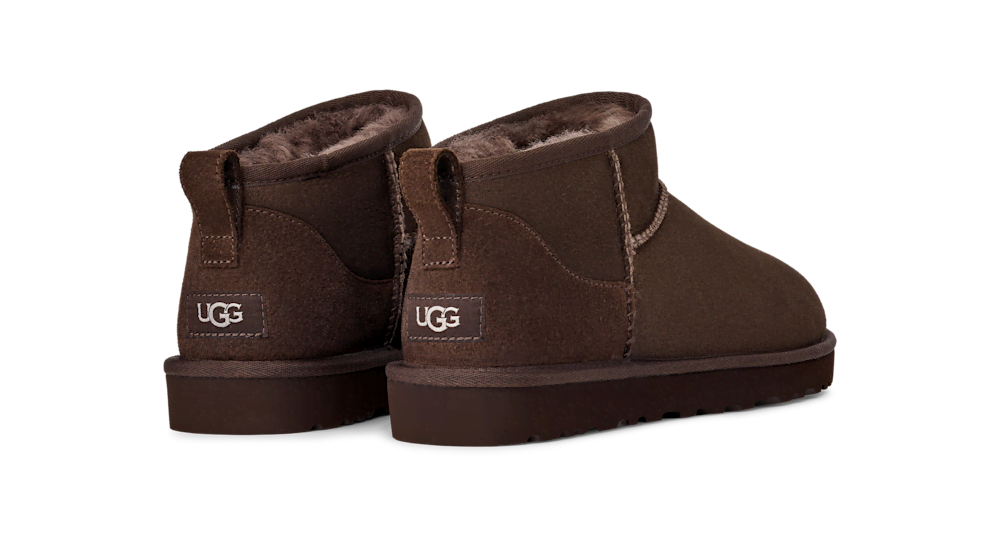 Men's Low Shaft Sheepskin Boot - Dark Grey