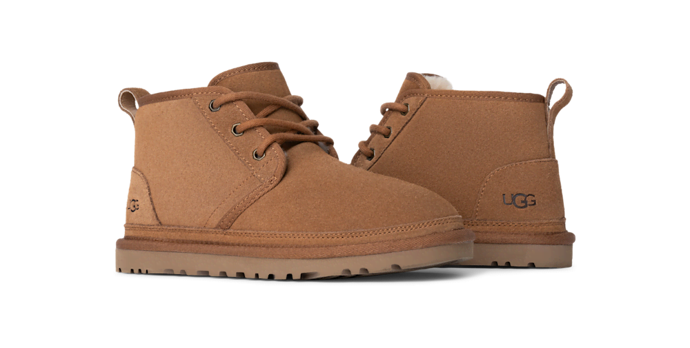 Women's Suede Lace-Up Chukka Boot - Chestnut