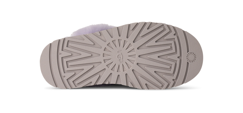 Women's Suede Platform Slipper - Brown
