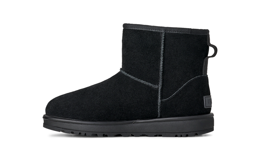 Women's Waterproof Suede Mini Winter Boot - Chestnut