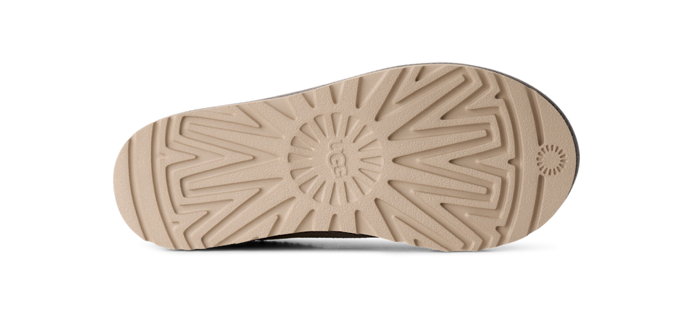 Women's Suede Sheepskin Slipper - Moonlight