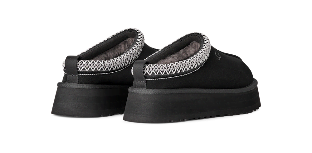Women's Suede Platform Slipper - Bronze