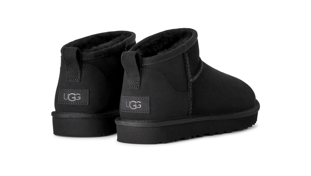 Women's Ultra-Short Sheepskin Boot - Grey