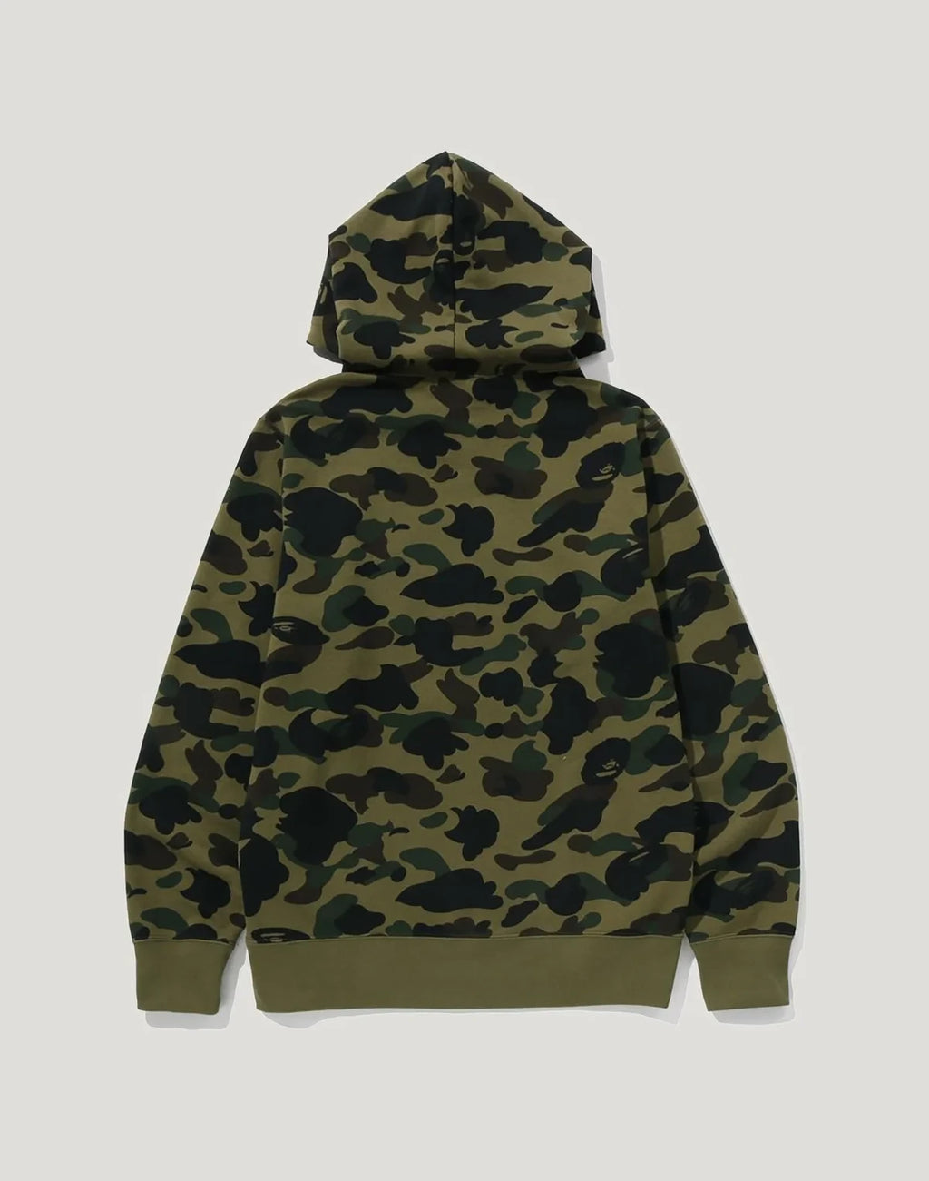 Men's Camo Pullover Hoodie - Yellow