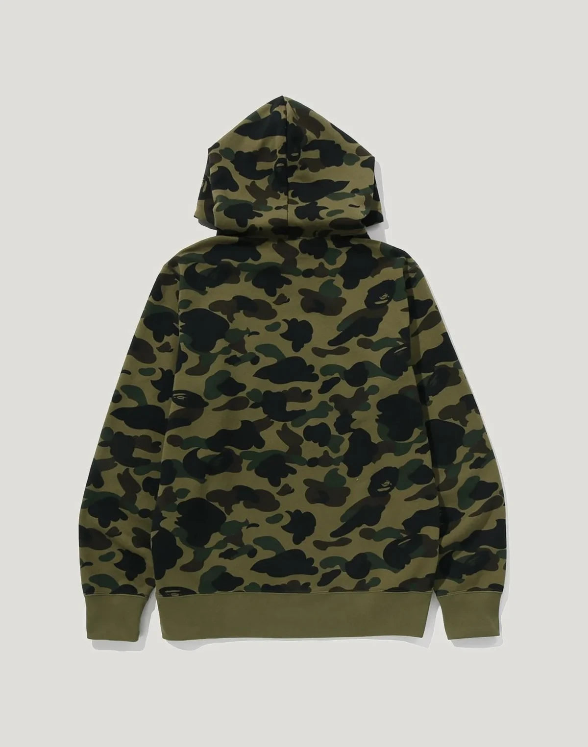 Men's Camo Pullover Hoodie - Yellow