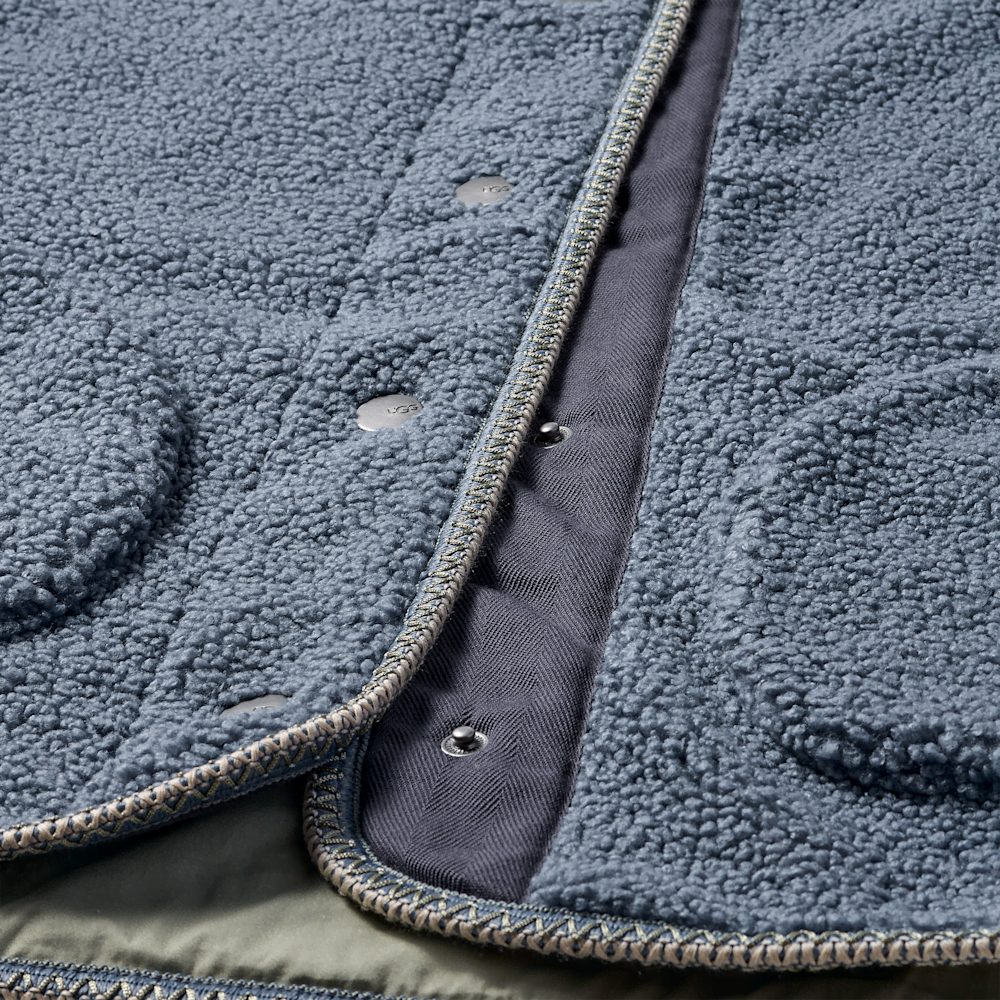 Women's Plush Fleece Lined Jacket - Brass