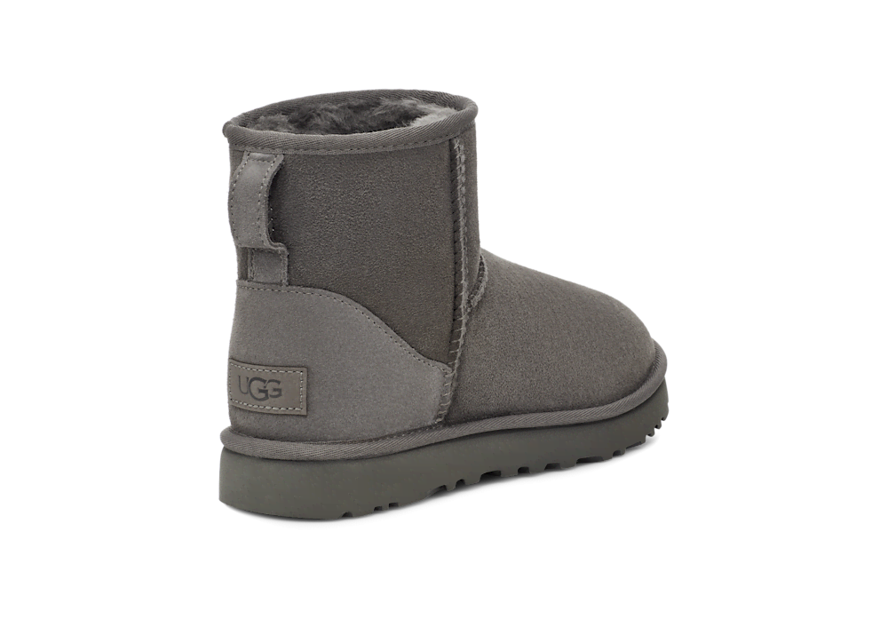 Women's Mini Sheepskin Boot - Dark Indigo