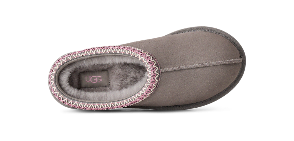 Women's Suede Sheepskin Slipper - Moonlight