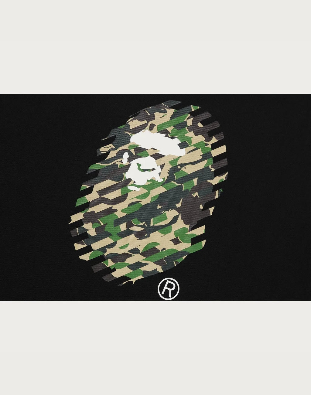 Men's Relaxed Camo Graphic Crewneck Sweatshirt