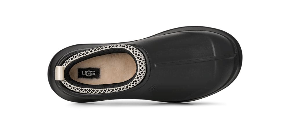Women's Molded Clog With Removable Wool-Blend Insole - Black