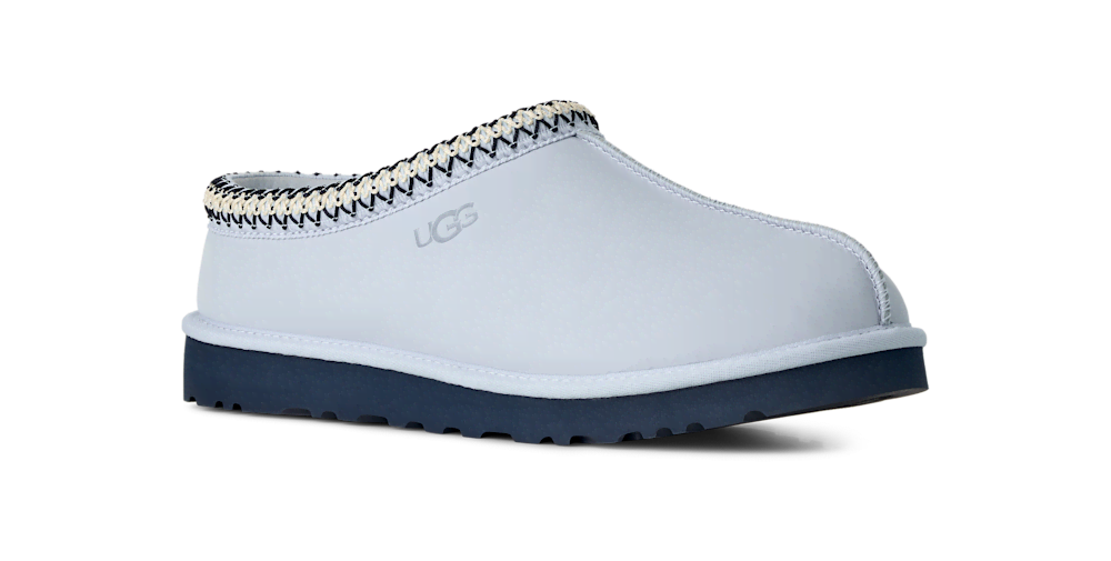 Men's Nubuck Sheepskin Slip-On Clog - Chestnut