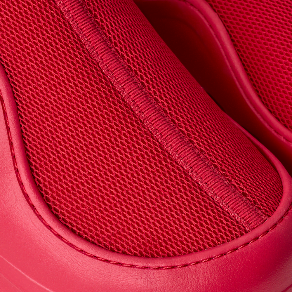 Men's Mesh Adjustable Strap Clog - Red