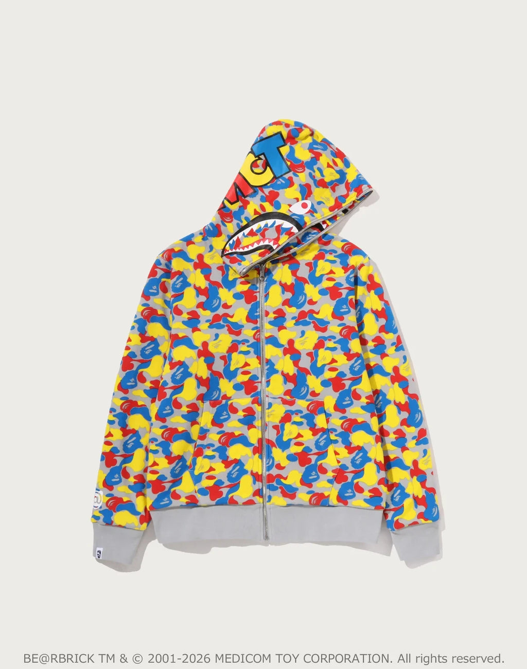 Reversible Full-Zip Graphic Hoodie - Multi