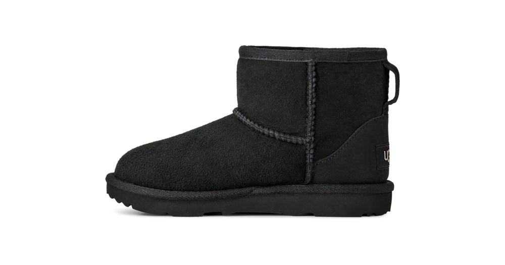 Kids' Mini Sheepskin Boot - Black