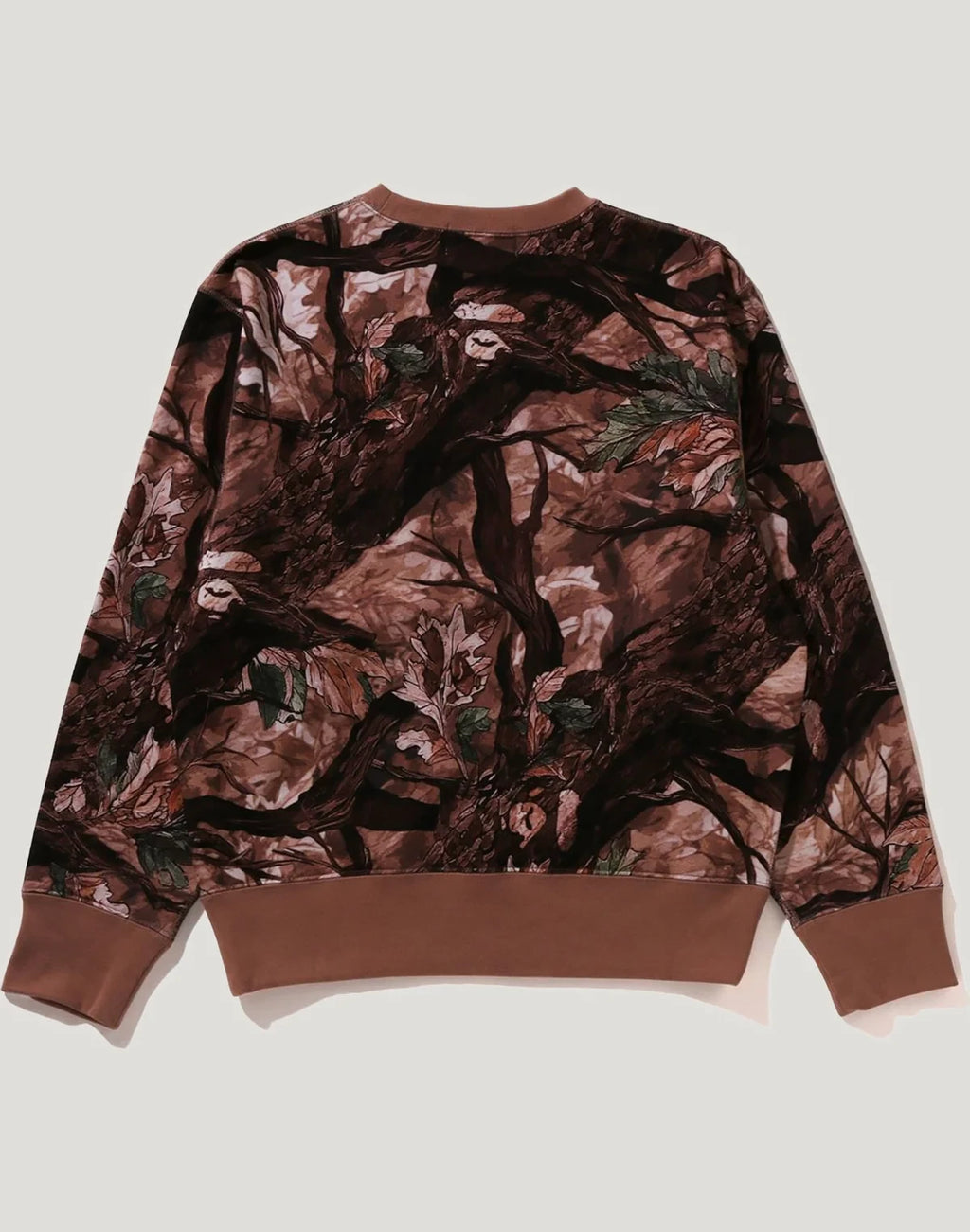 Women's Camo Crewneck Sweatshirt - White