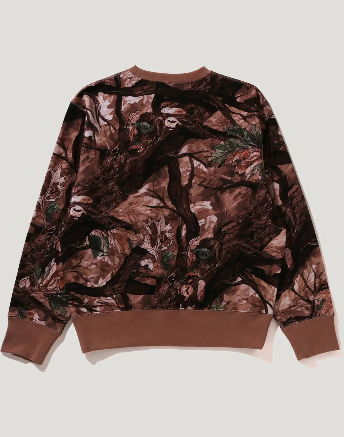 Women's Camo Crewneck Sweatshirt - White