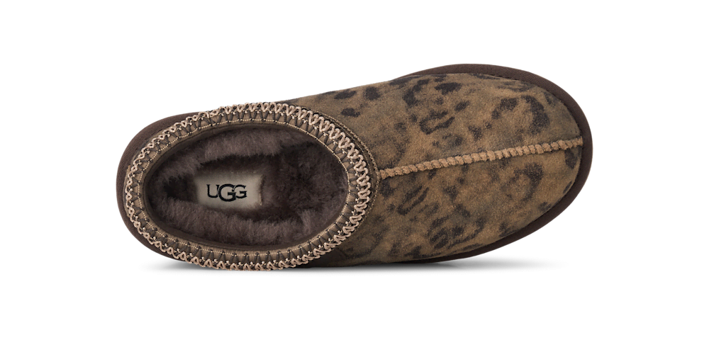 Women's Suede Slipper - Cheetah Print