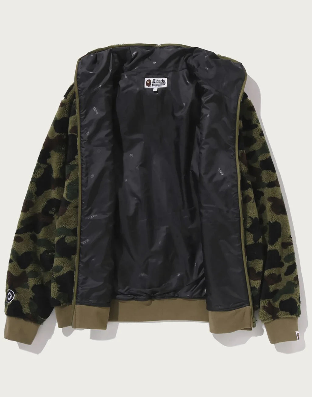 Camo Hooded Jacket - Green