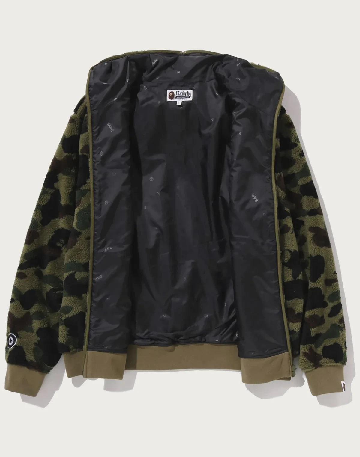 Camo Hooded Jacket - Green