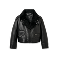 Women's Faux Leather Shearling Moto Jacket
