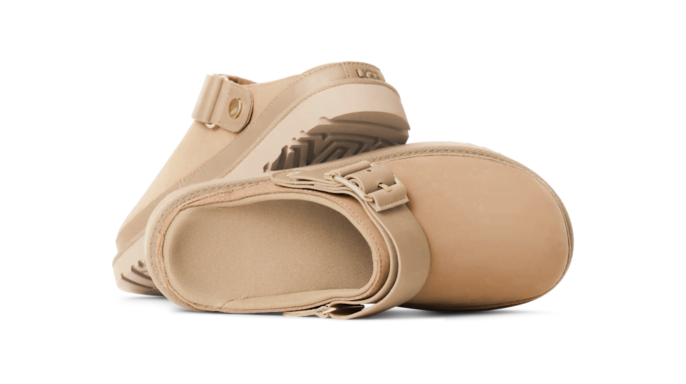 Women's Nubuck Convertible Clog - Mustard