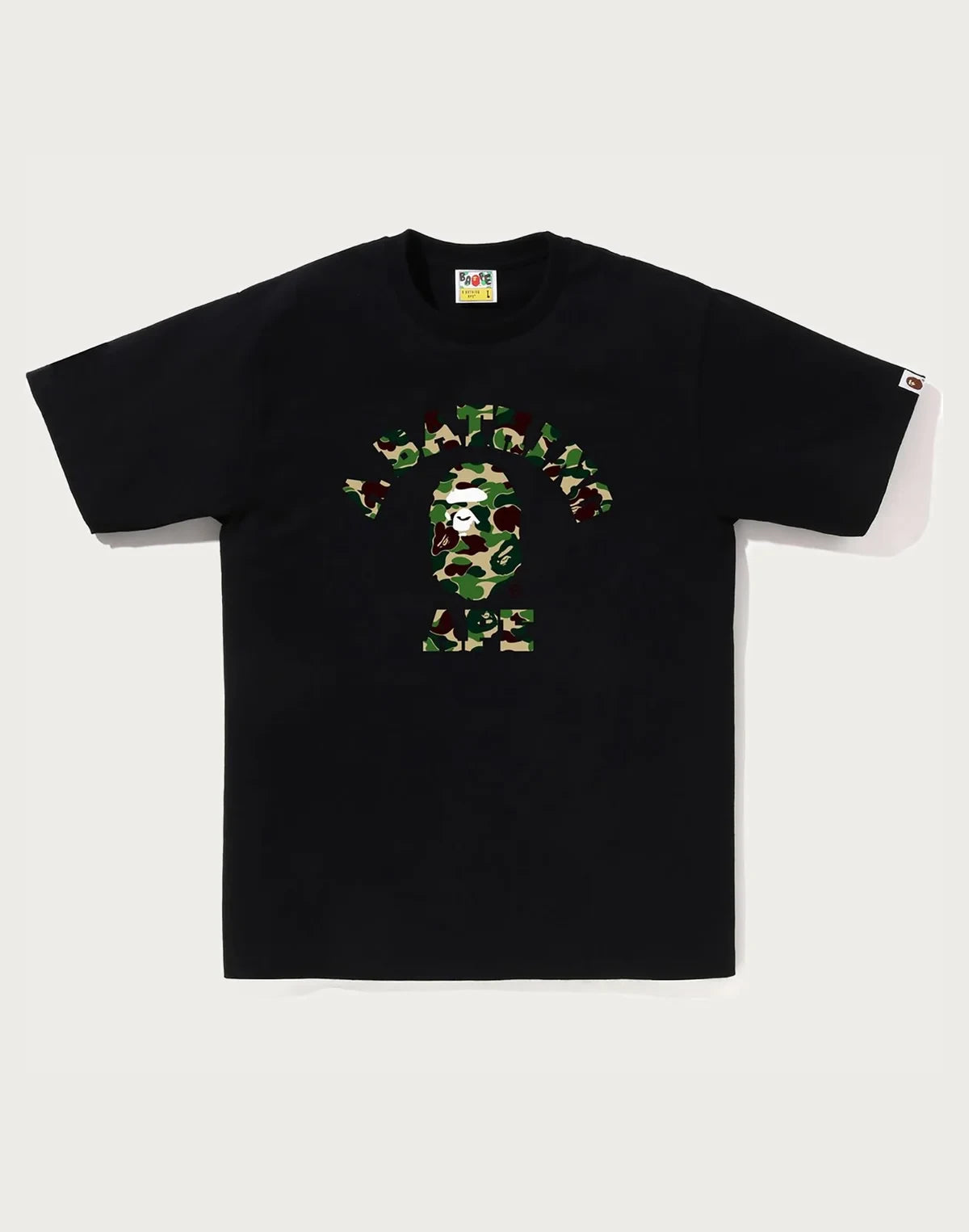 Men's Cotton Camo Graphic T-Shirt - White Pink