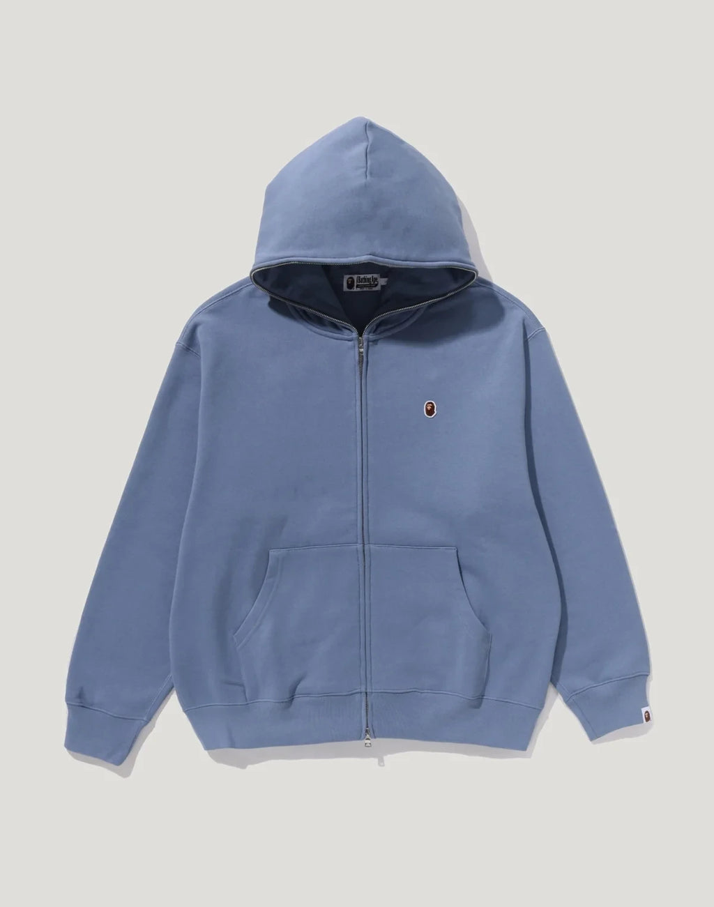 Men's Graphic Full-Zip Hoodie - Black