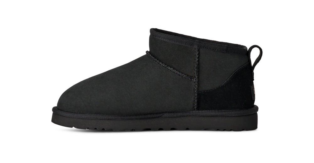 Men's Low Shaft Sheepskin Boot - Dark Grey