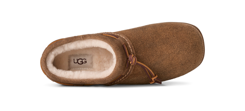 Women's Suede Platform Clog
