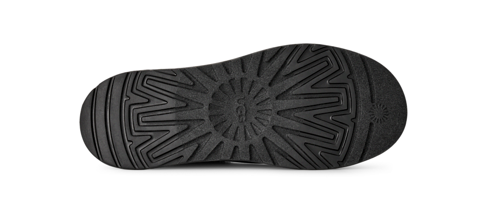 Women's Molded Clog With Removable Wool-Blend Insole - Black