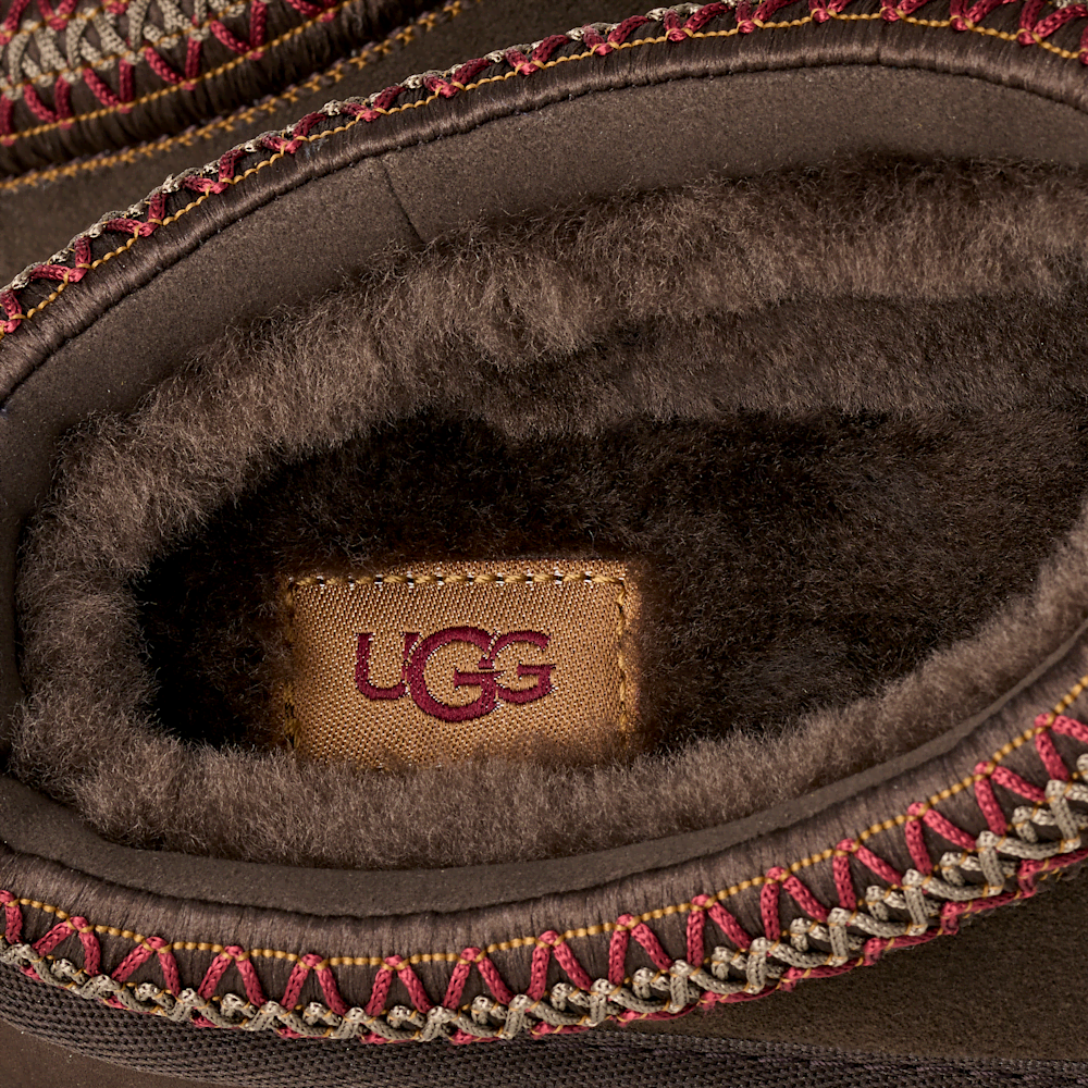 Women's Suede Platform Slipper - Bronze