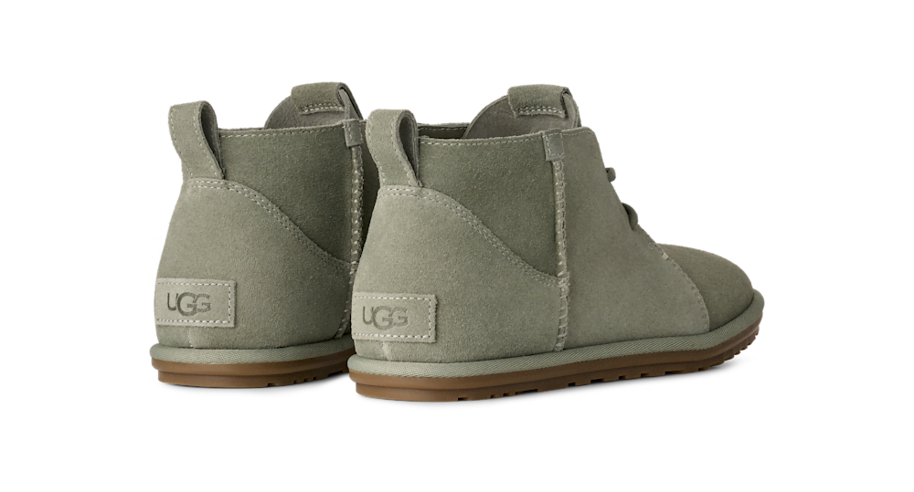 Women's Leather Lace-Up Boot - Sand