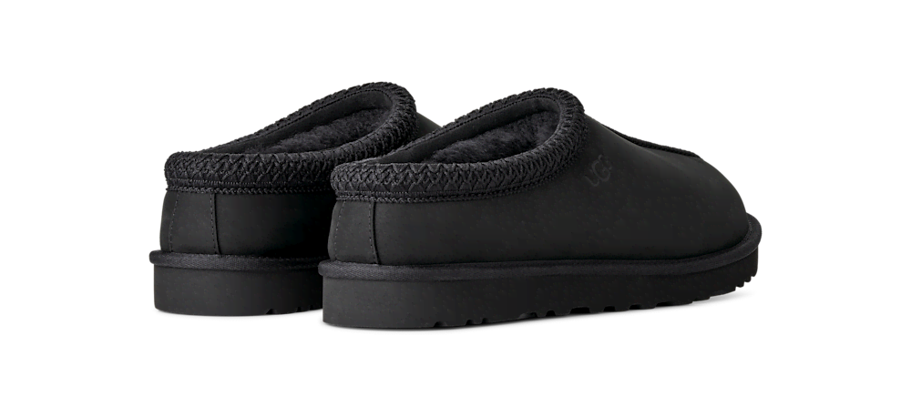 Men's Nubuck Sheepskin Slip-On Clog - Chestnut